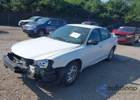 2004 Pontiac Grand Am Se z USA, uszkodzony, nr VIN 1G2NE52F44M625039